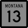 MT-13 Montana Road Conditions