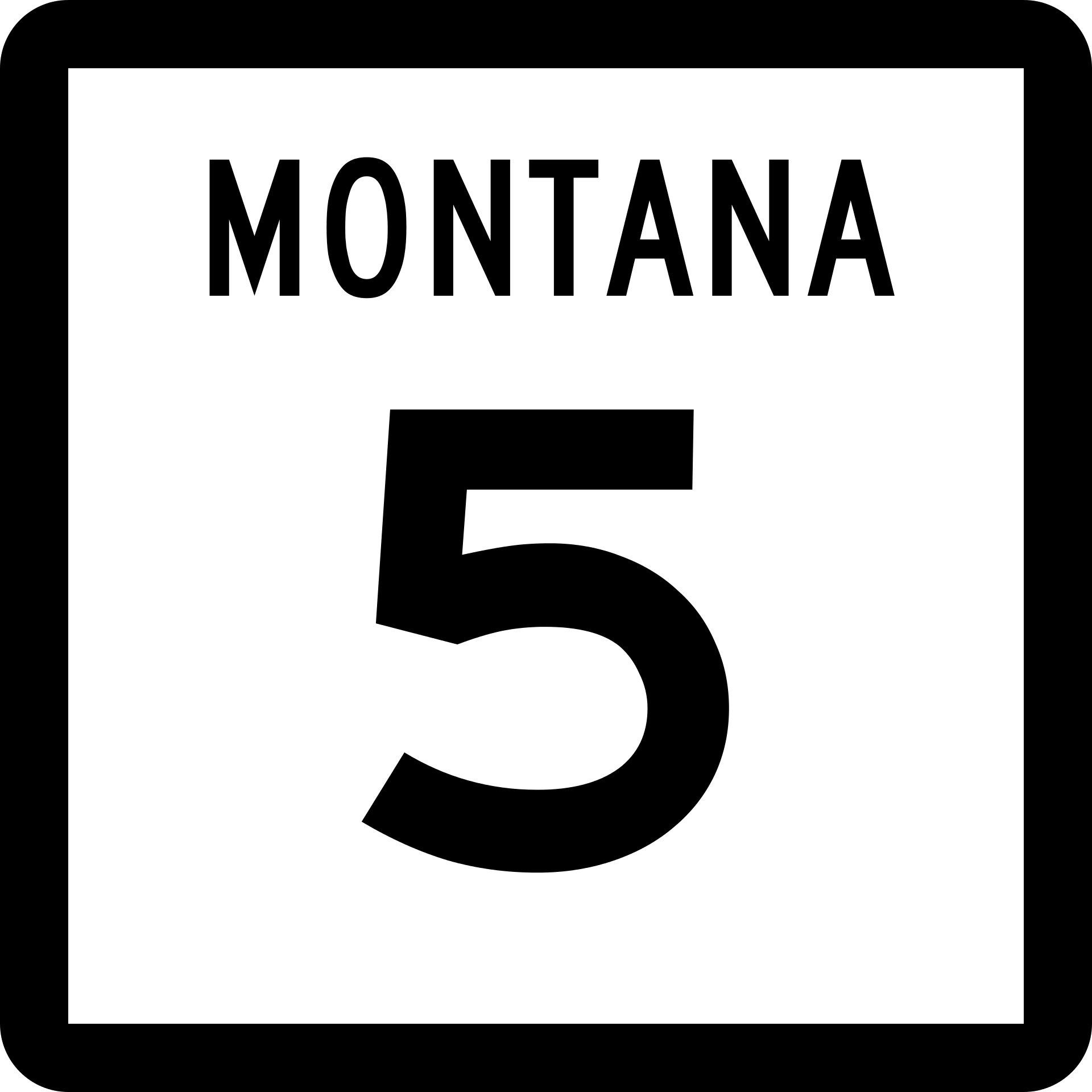 MT-5 Montana Road Conditions