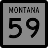 MT-59 Montana Road Conditions