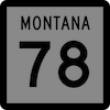 MT-78 Montana Road Conditions